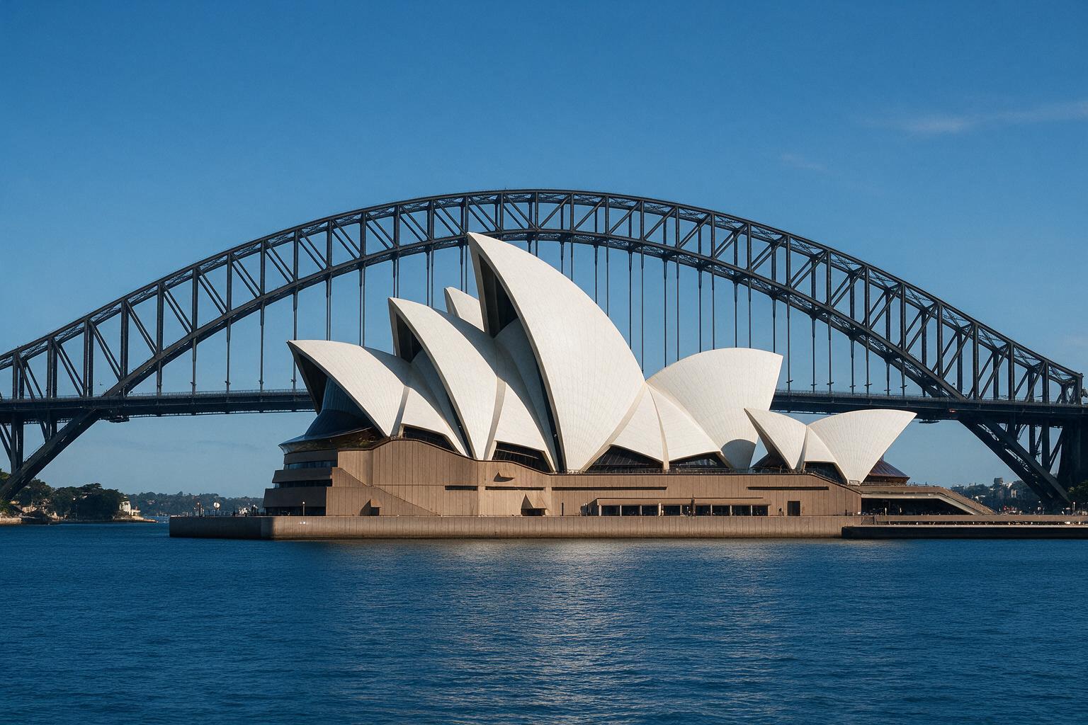 Sydney — Opera House and Harbour Bridge